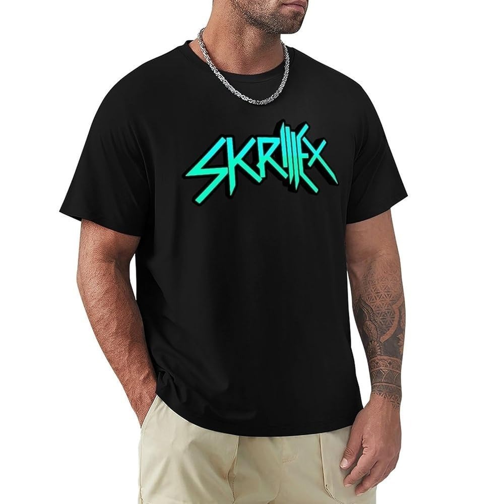 Mens Short Sleeve Skrillex T-shirt